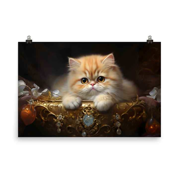 Exotic Shorthair Photo paper poster - PosterfyAI.com