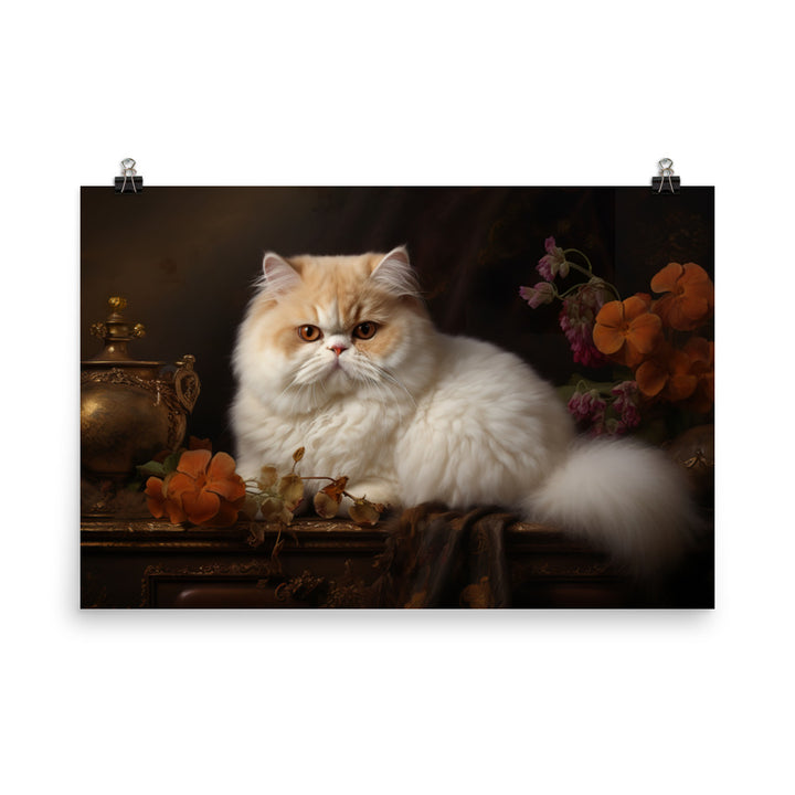 Exotic Shorthair Photo paper poster - PosterfyAI.com