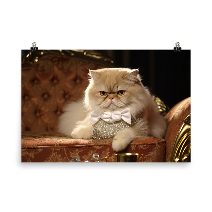 Exotic Shorthair Photo paper poster - PosterfyAI.com