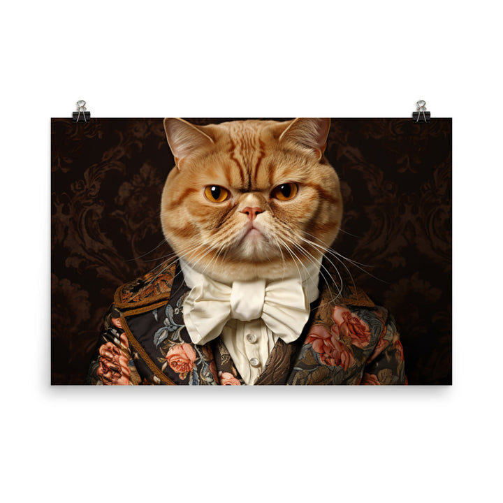 Exotic Shorthair Photo paper poster - PosterfyAI.com