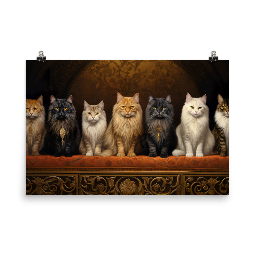 Persian Photo paper poster - PosterfyAI.com