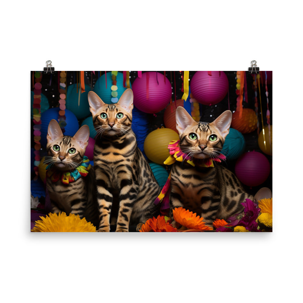 Ocicat Photo paper poster - PosterfyAI.com