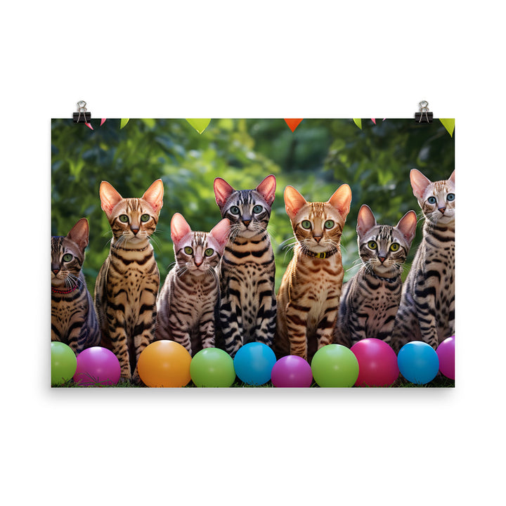 Ocicat Photo paper poster - PosterfyAI.com