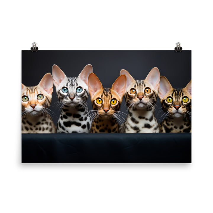 Ocicat Photo paper poster - PosterfyAI.com