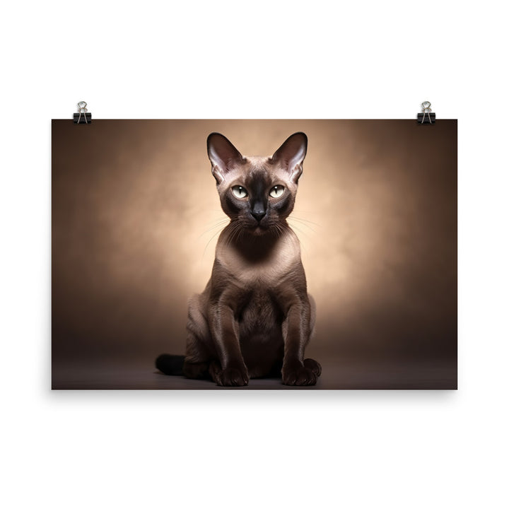 Tonkinese Photo paper poster - PosterfyAI.com