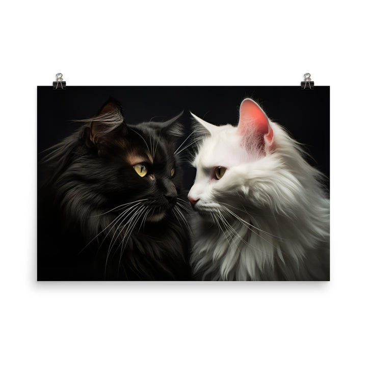 Norwegian Forest Photo paper poster - PosterfyAI.com