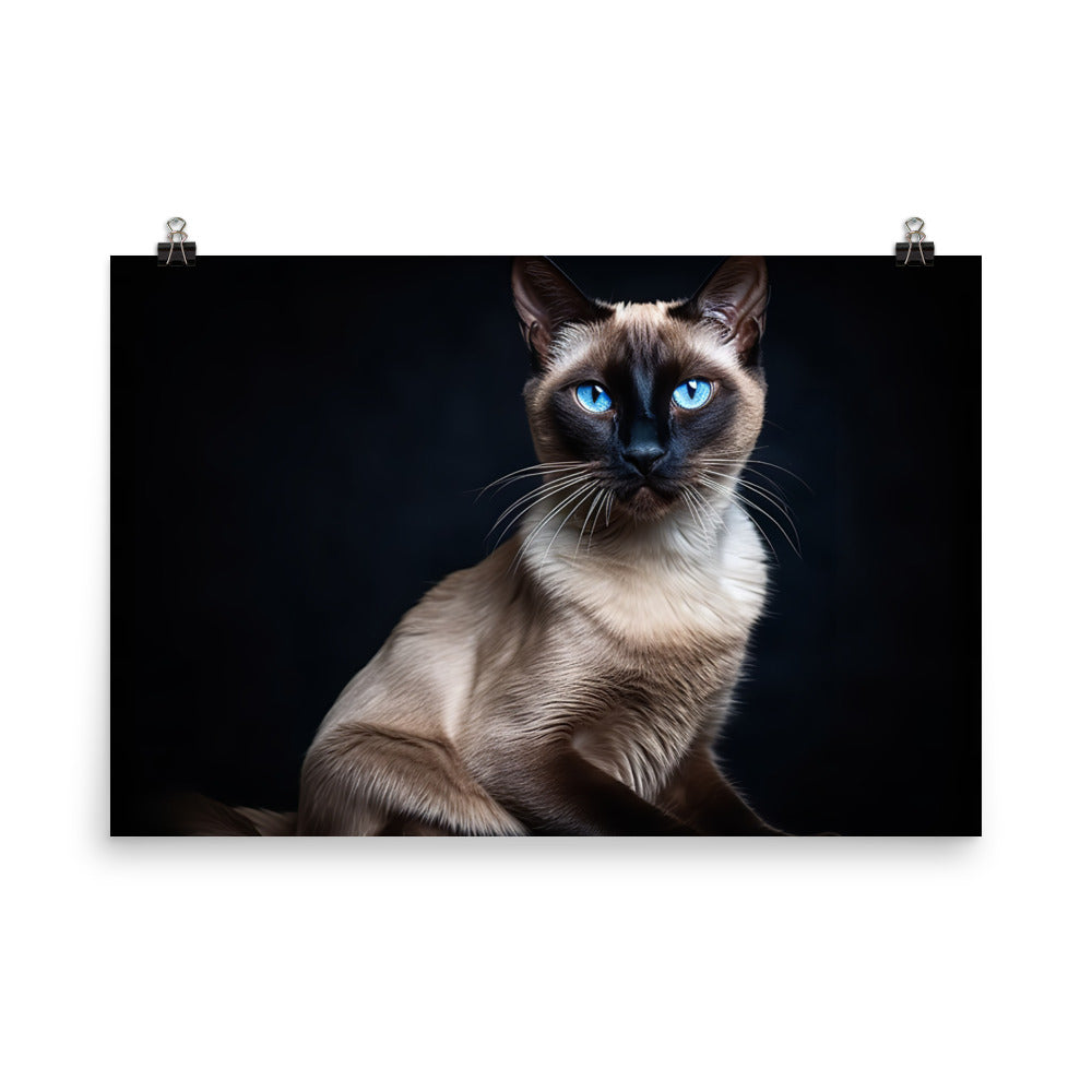 Siamese Photo paper poster - PosterfyAI.com