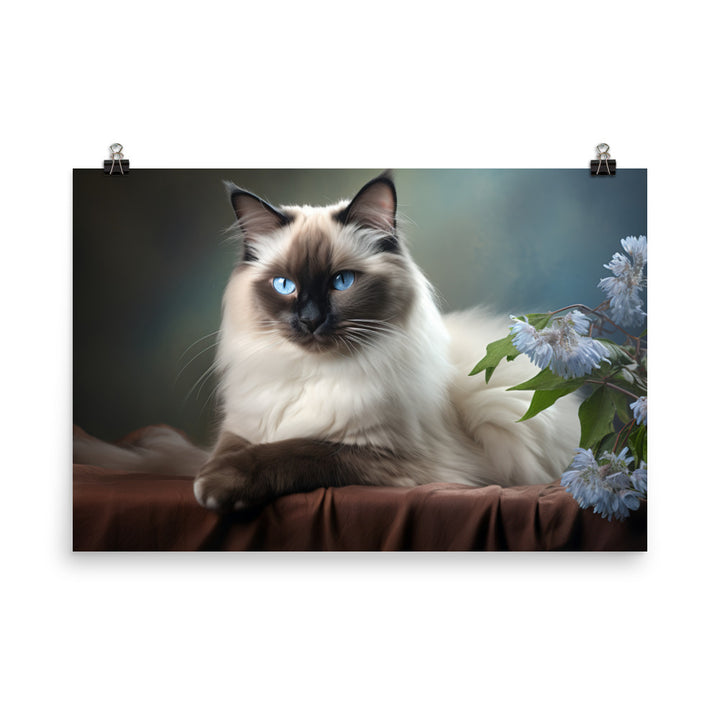 Birman Photo paper poster - PosterfyAI.com