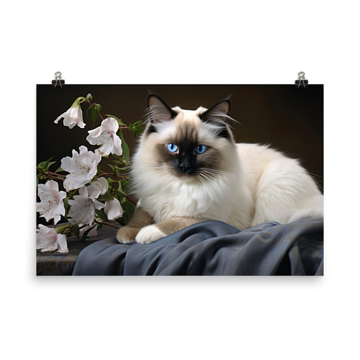 Birman Photo paper poster - PosterfyAI.com