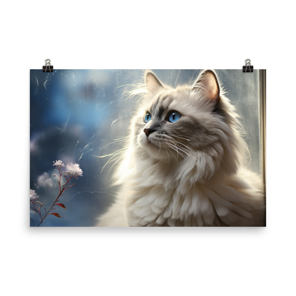 Birman Photo paper poster - PosterfyAI.com