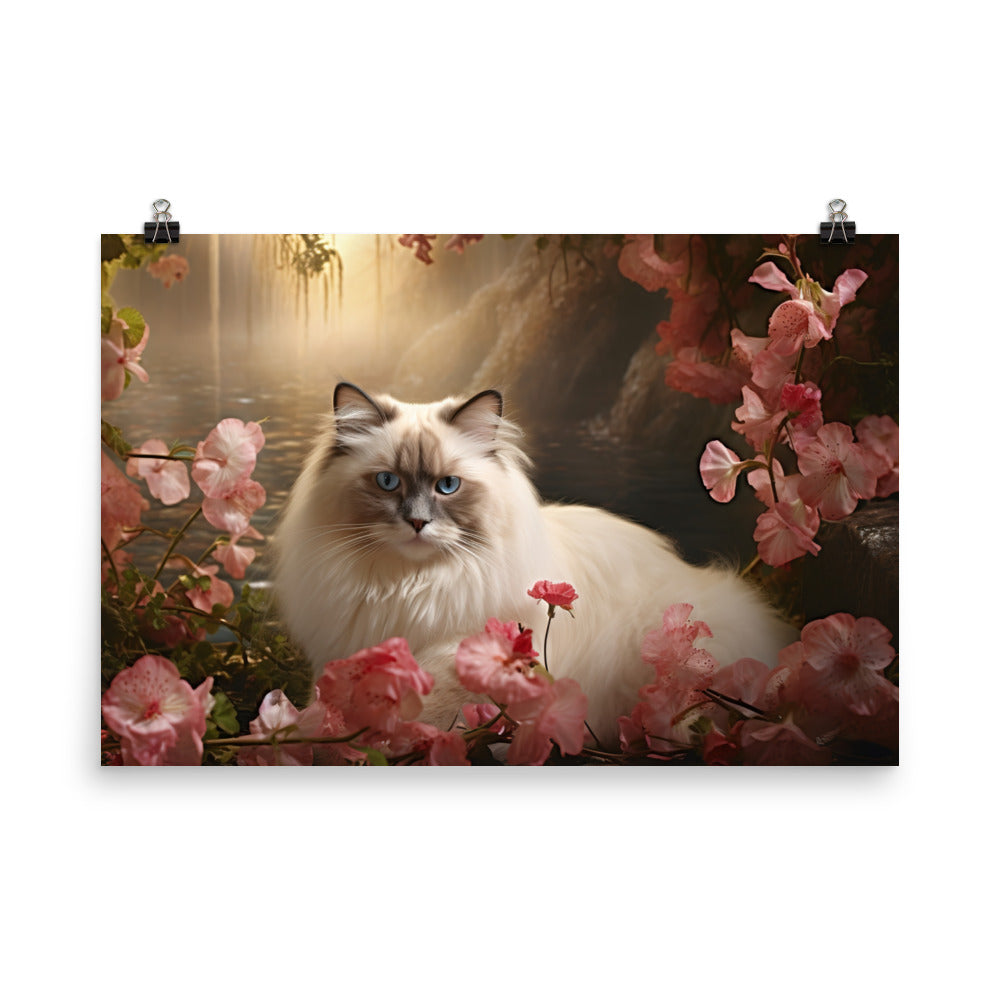 Birman Photo paper poster - PosterfyAI.com