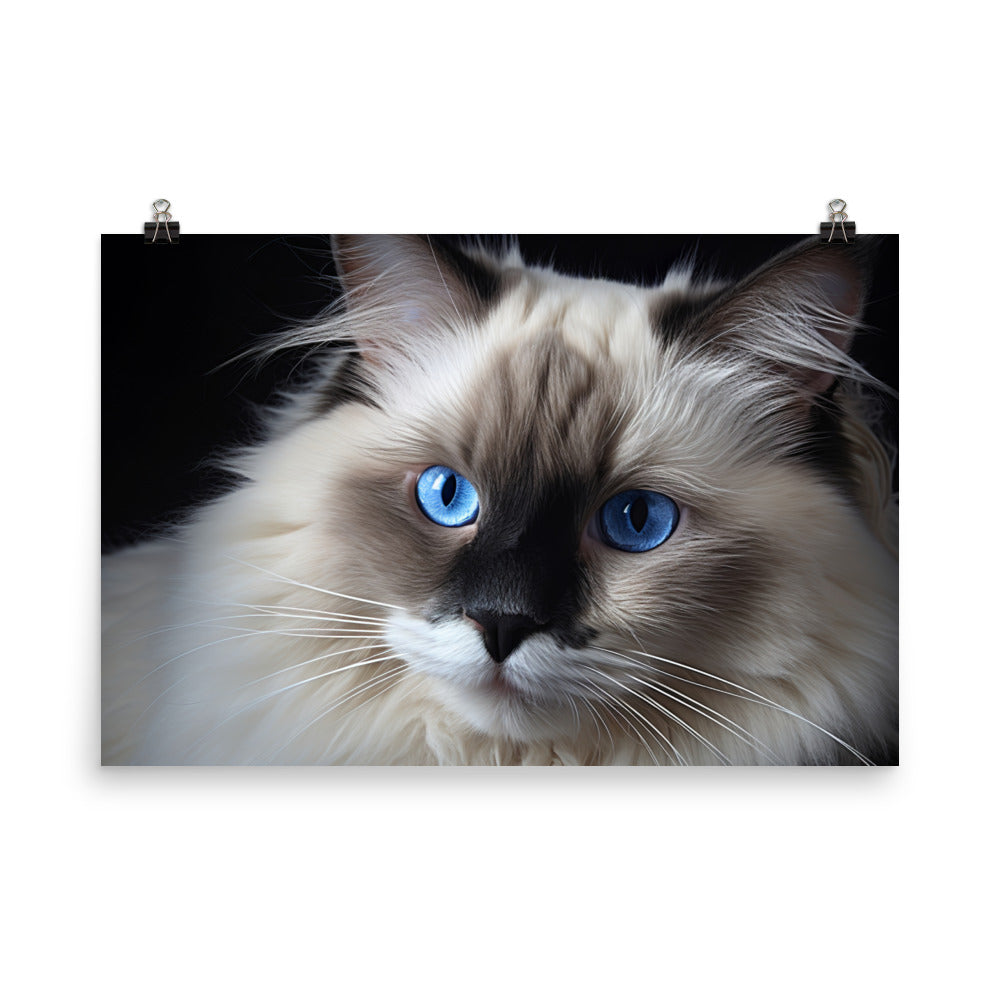 Birman Photo paper poster - PosterfyAI.com