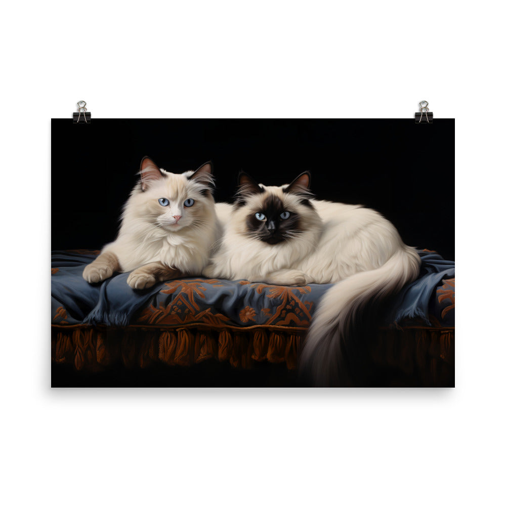 Birman Photo paper poster - PosterfyAI.com