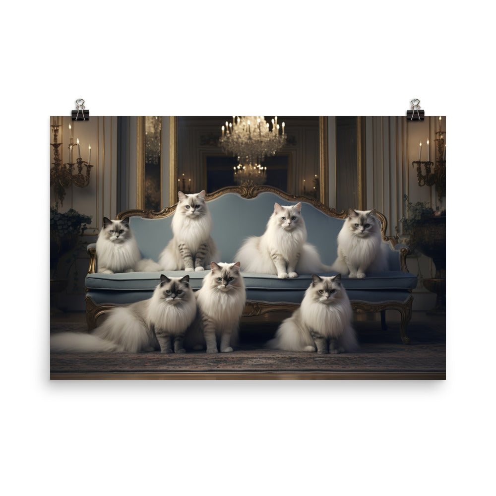 Birman Photo paper poster - PosterfyAI.com