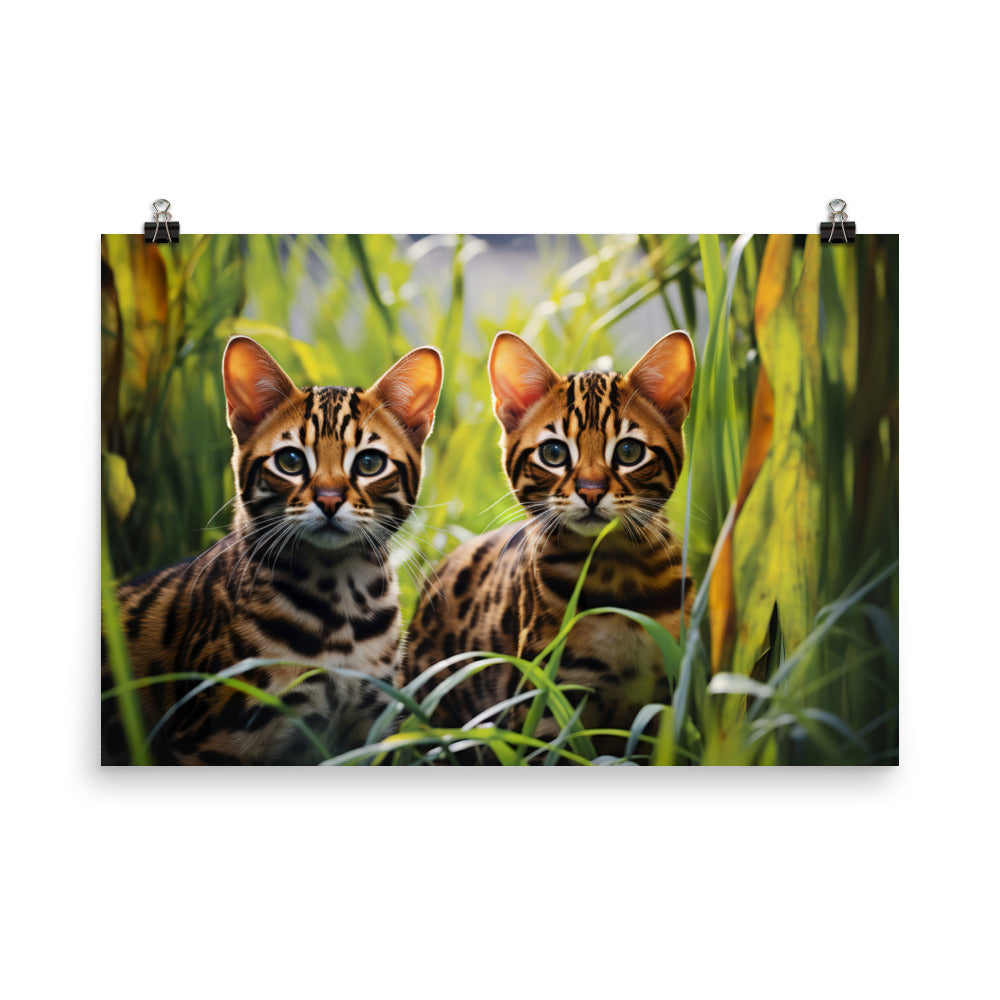 Bengal Photo paper poster - PosterfyAI.com