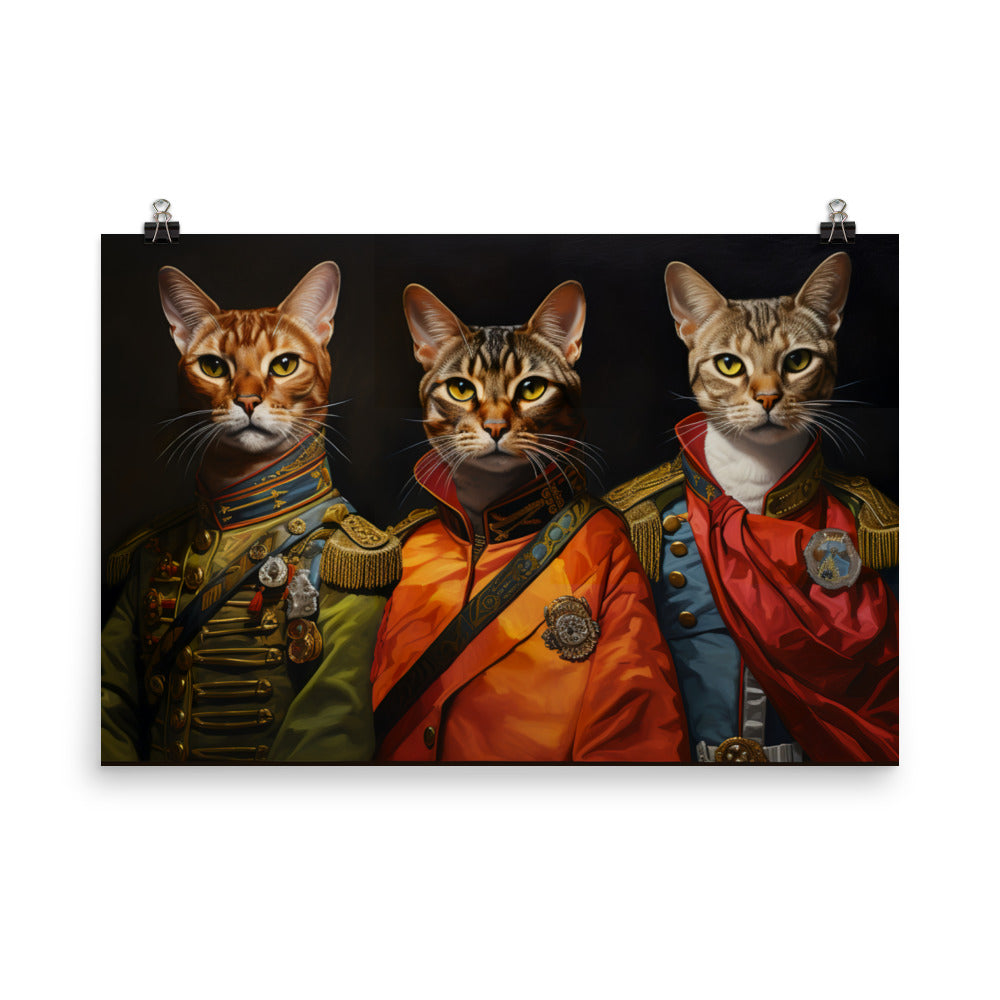 Abyssinian Photo paper poster - PosterfyAI.com