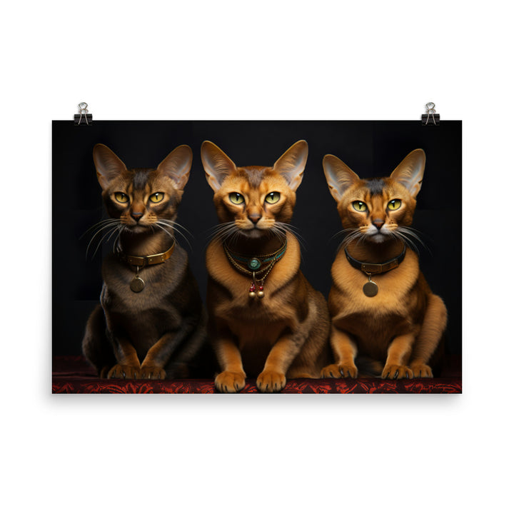 Abyssinian Photo paper poster - PosterfyAI.com