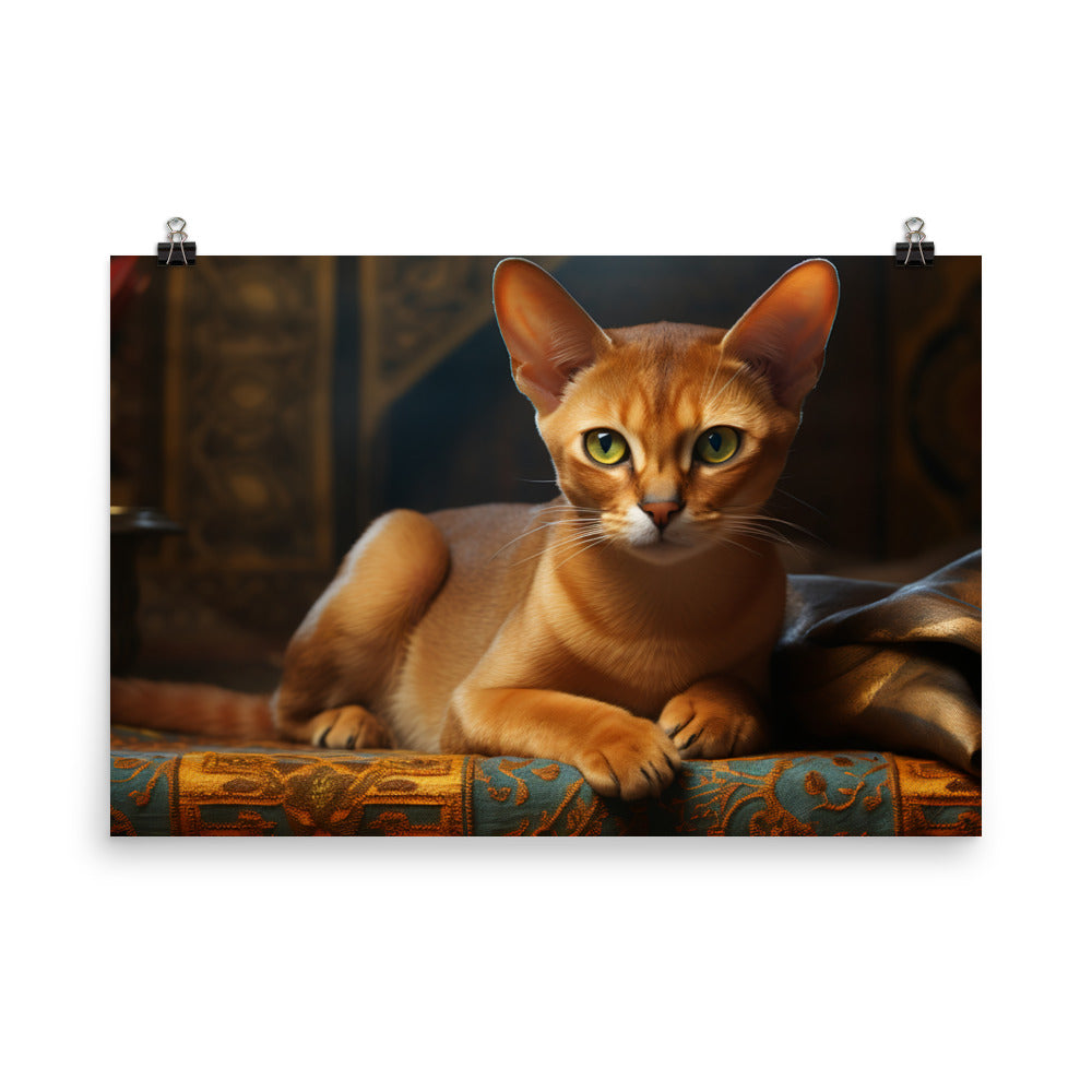 Abyssinian Photo paper poster - PosterfyAI.com