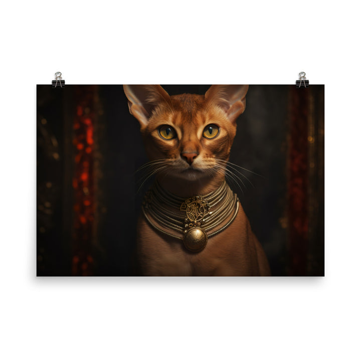 Abyssinian Photo paper poster - PosterfyAI.com