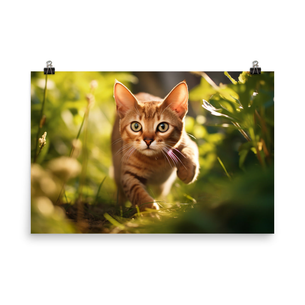 Abyssinian Photo paper poster - PosterfyAI.com