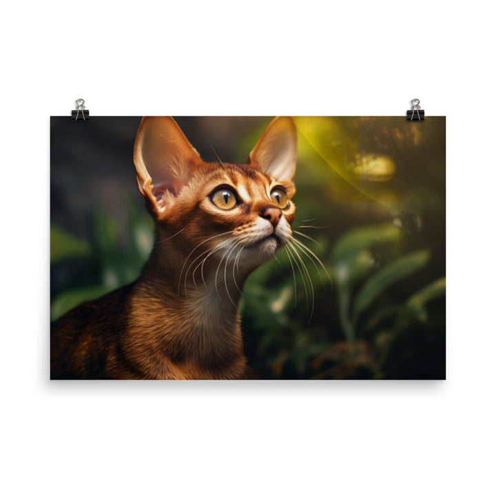 Abyssinian Photo paper poster - PosterfyAI.com
