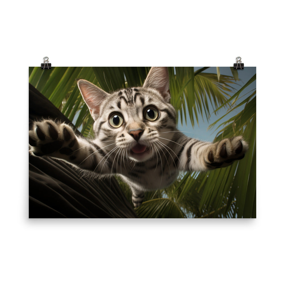 American Shorthair Photo paper poster - PosterfyAI.com