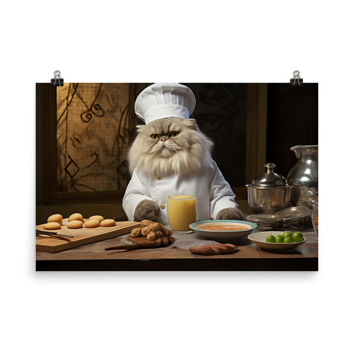 Persian Chef Photo paper poster - PosterfyAI.com