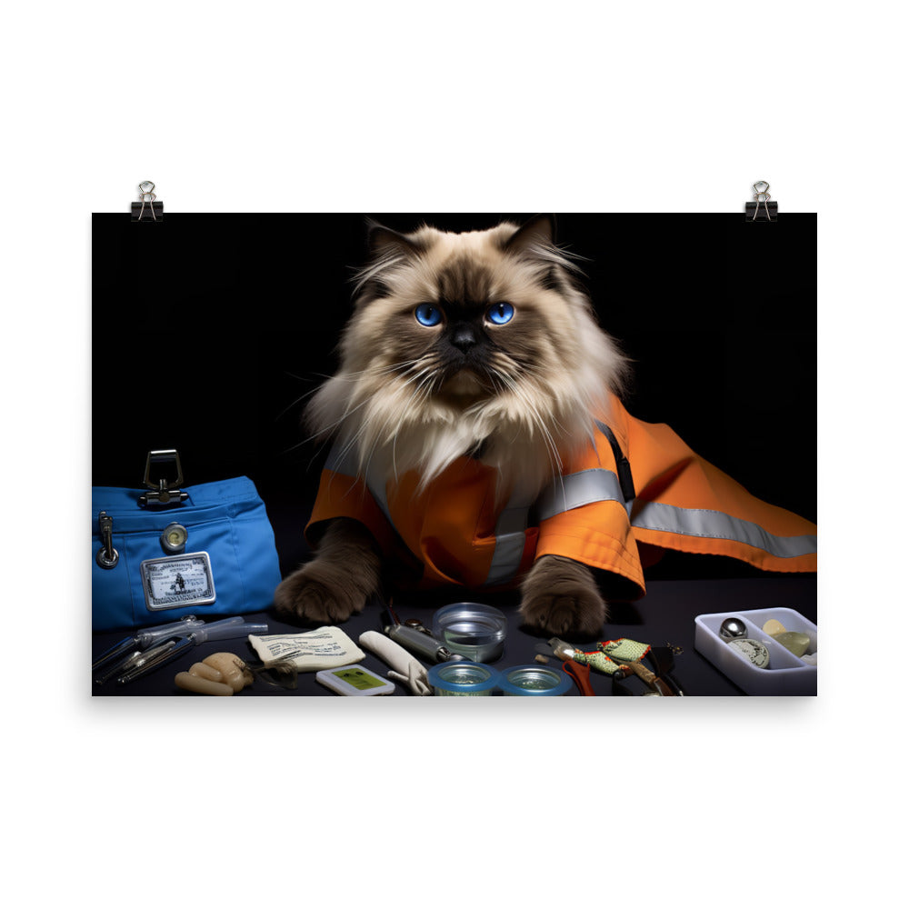 Himalayan Paramedic Photo paper poster - PosterfyAI.com