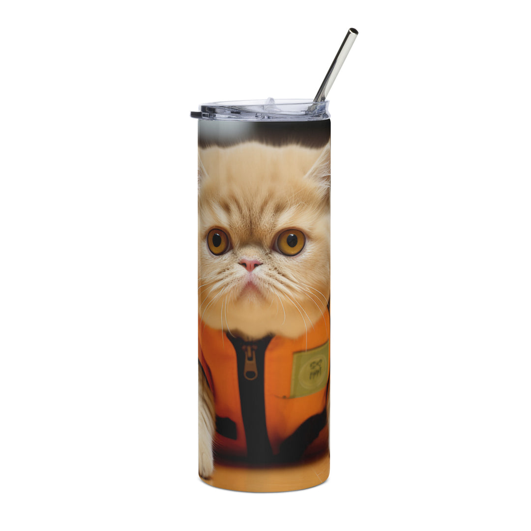 Exotic Shorthair Tumbler - PosterfyAI.com