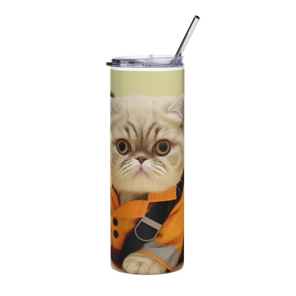 Exotic Shorthair Tumbler - PosterfyAI.com