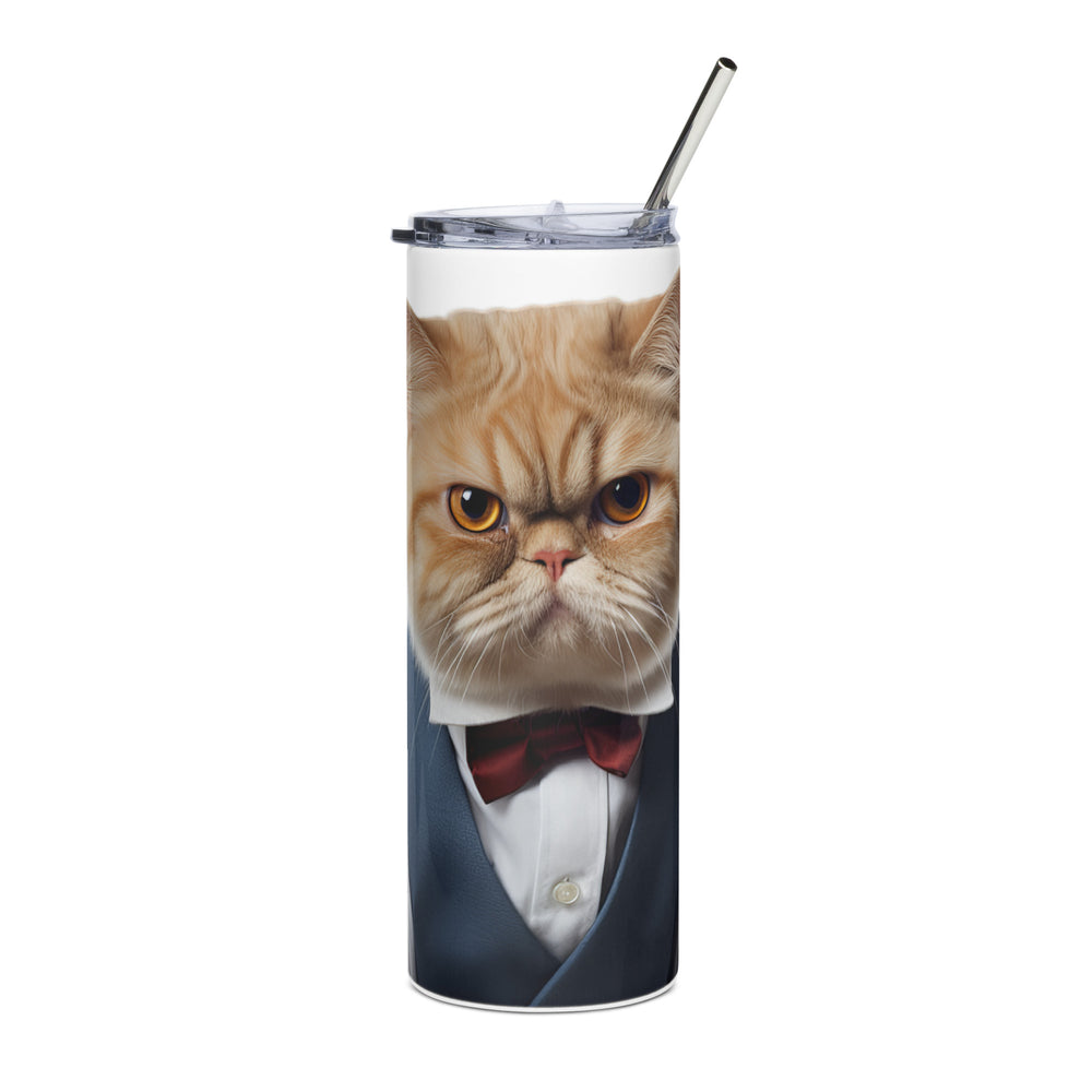 Exotic Shorthair Tumbler - PosterfyAI.com