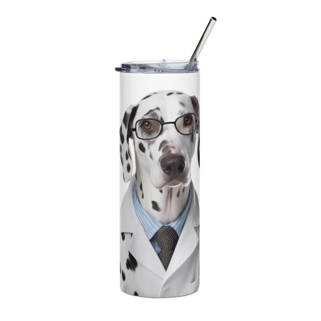 Dalmatian Pharmacist Tumbler - PosterfyAI.com