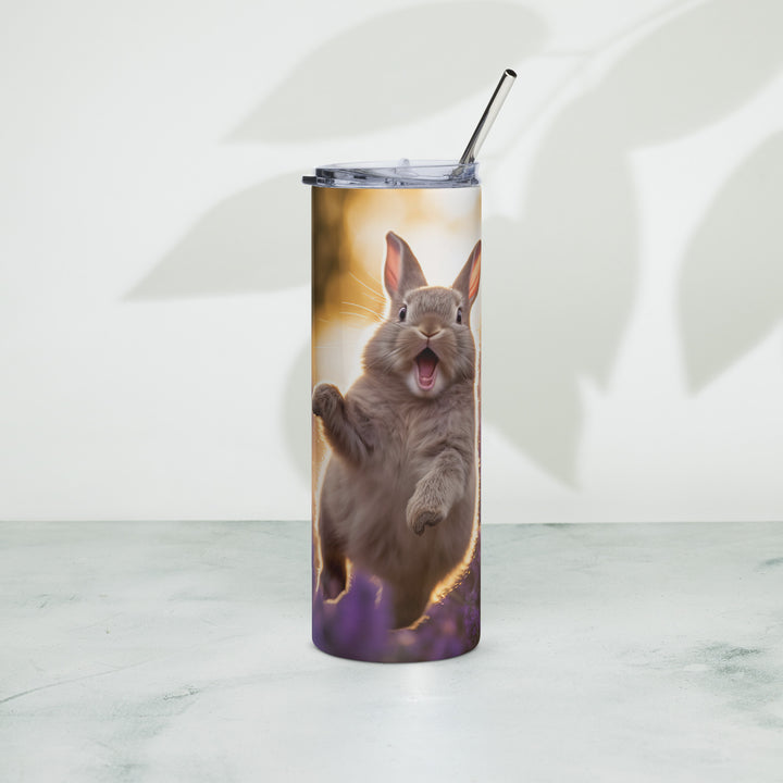 Lilac Bunny Tumbler