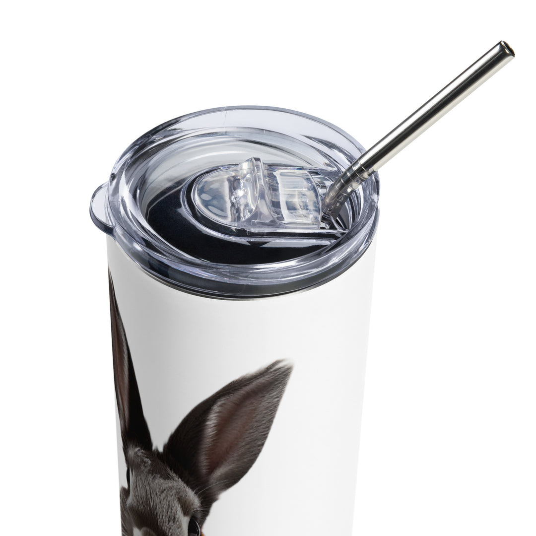 Harlequin Bunny Tumbler