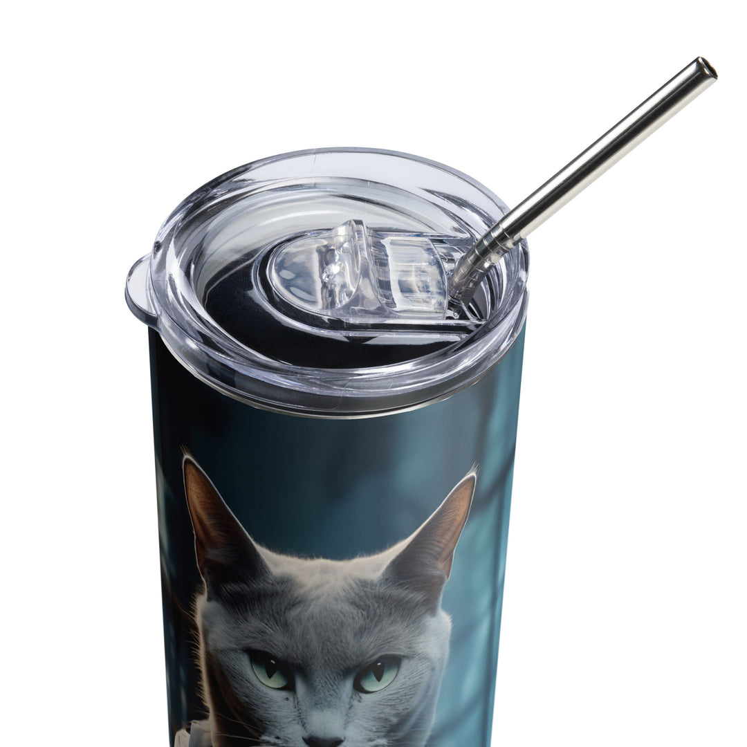 Russian Blue Tumbler